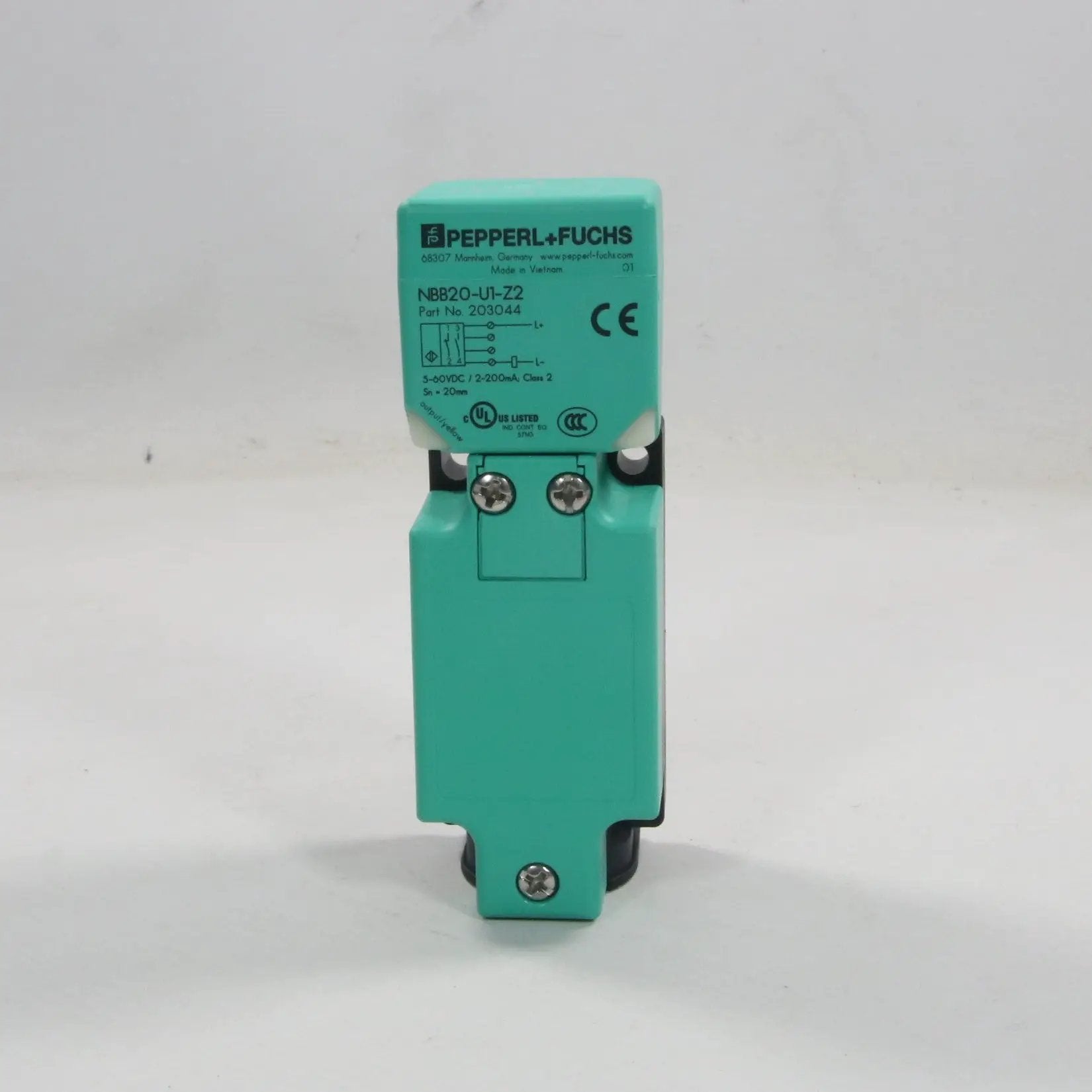 Pepperl + Fuchs NBB20-U1-Z2 Inductive Sensor - 203044-Inductive Sensor-Used Industrial Parts