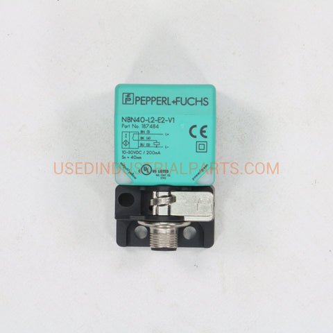 Image of Pepperl + Fuchs NBN40-L2-E2-V1 Inductive Sensor-Inductive Sensor-AA-04-05-Used Industrial Parts