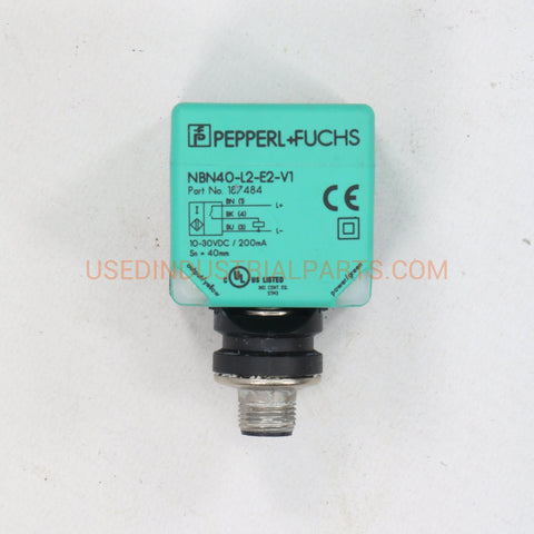 Image of Pepperl & Fuchs NBN40-L2-E2-V1 Inductive Sensor-Inductive Sensor-AB-06-07-Used Industrial Parts