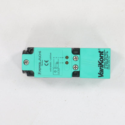 Pepperl & Fuchs U-10-60V-/J=200ma NJ20+ Inductive Sensor - Front Facing Contactor-Inductive Sensor-AB-06-07-Used Industrial Parts