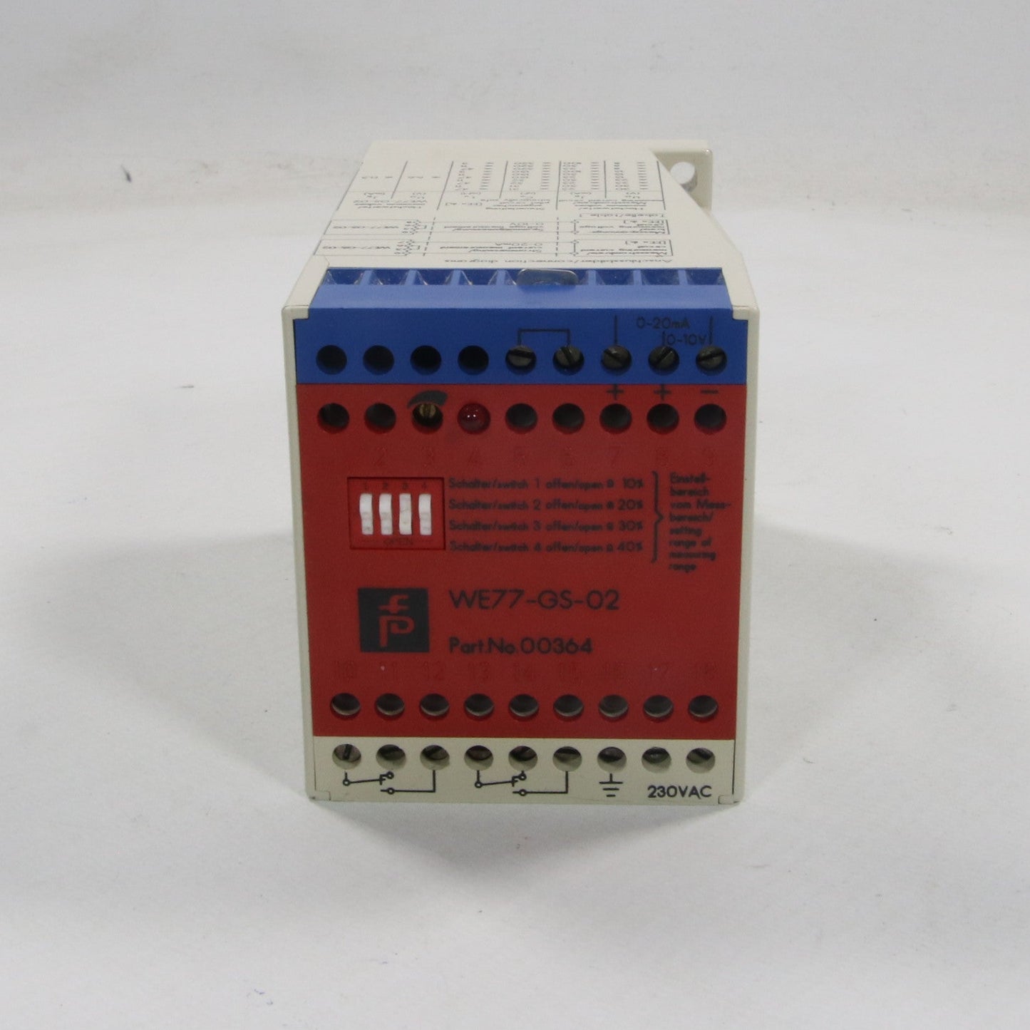 Pepperl + Fuchs WE 77-GS-02 Trip Amplifier - 00364-Trip Amplifier-Used Industrial Parts