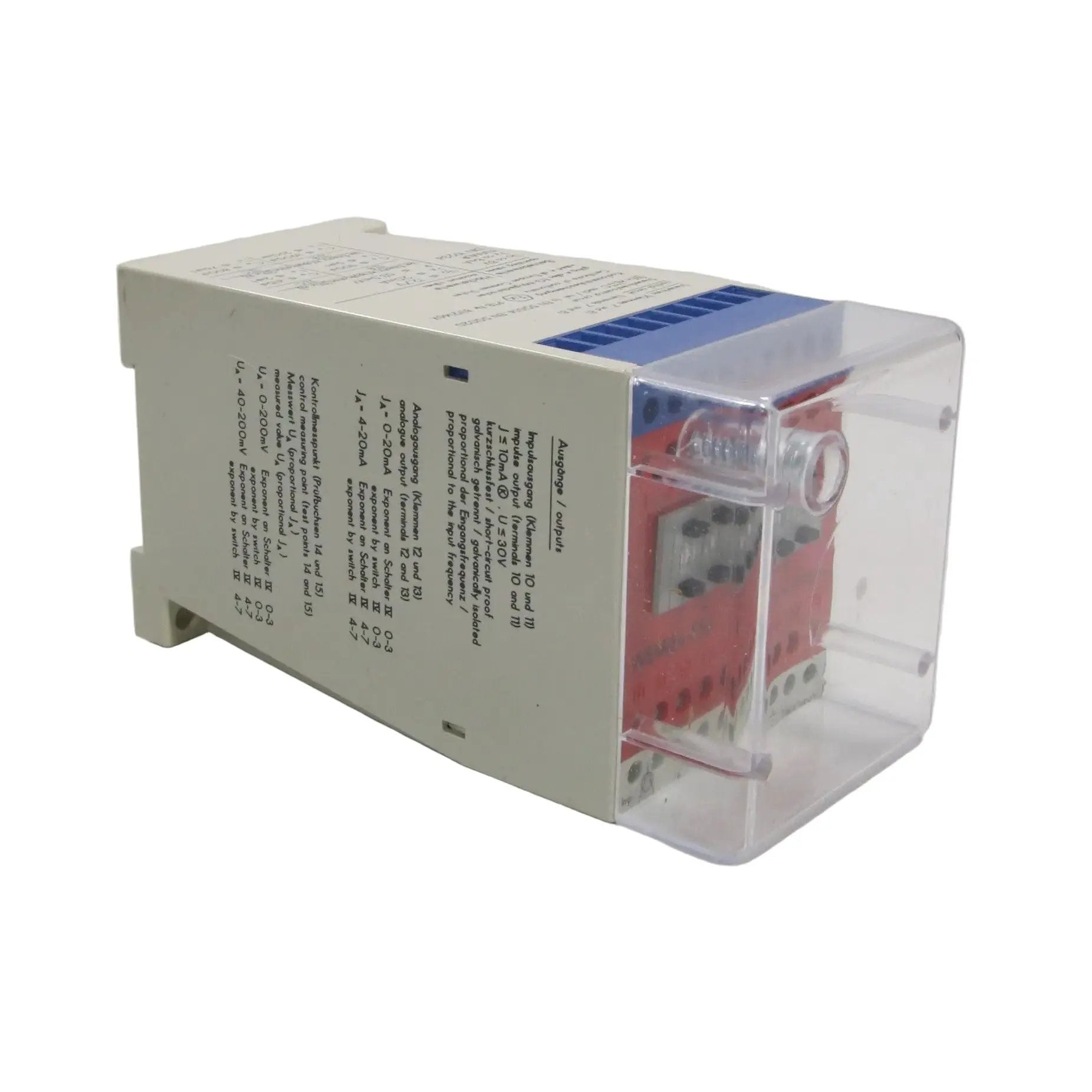 Pepperl + Fuchs WEM/Ex-FSU Frequency to Current Converter - 14424-Frequency to Current Converter-01-AA-04-02-07-6152429352384-Used Industrial Parts