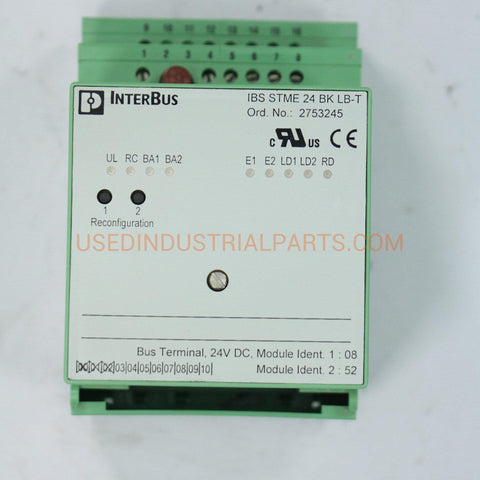 Image of Phoenix CONTACT IBS STME 24 BK LB-T-Electric Components-AB-05-04-Used Industrial Parts