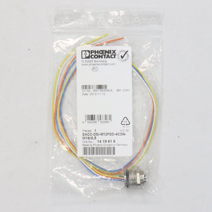 Phoenix Contact 1419616 Connector Rear Mounting-Connector Rear Mounting-Used Industrial Parts