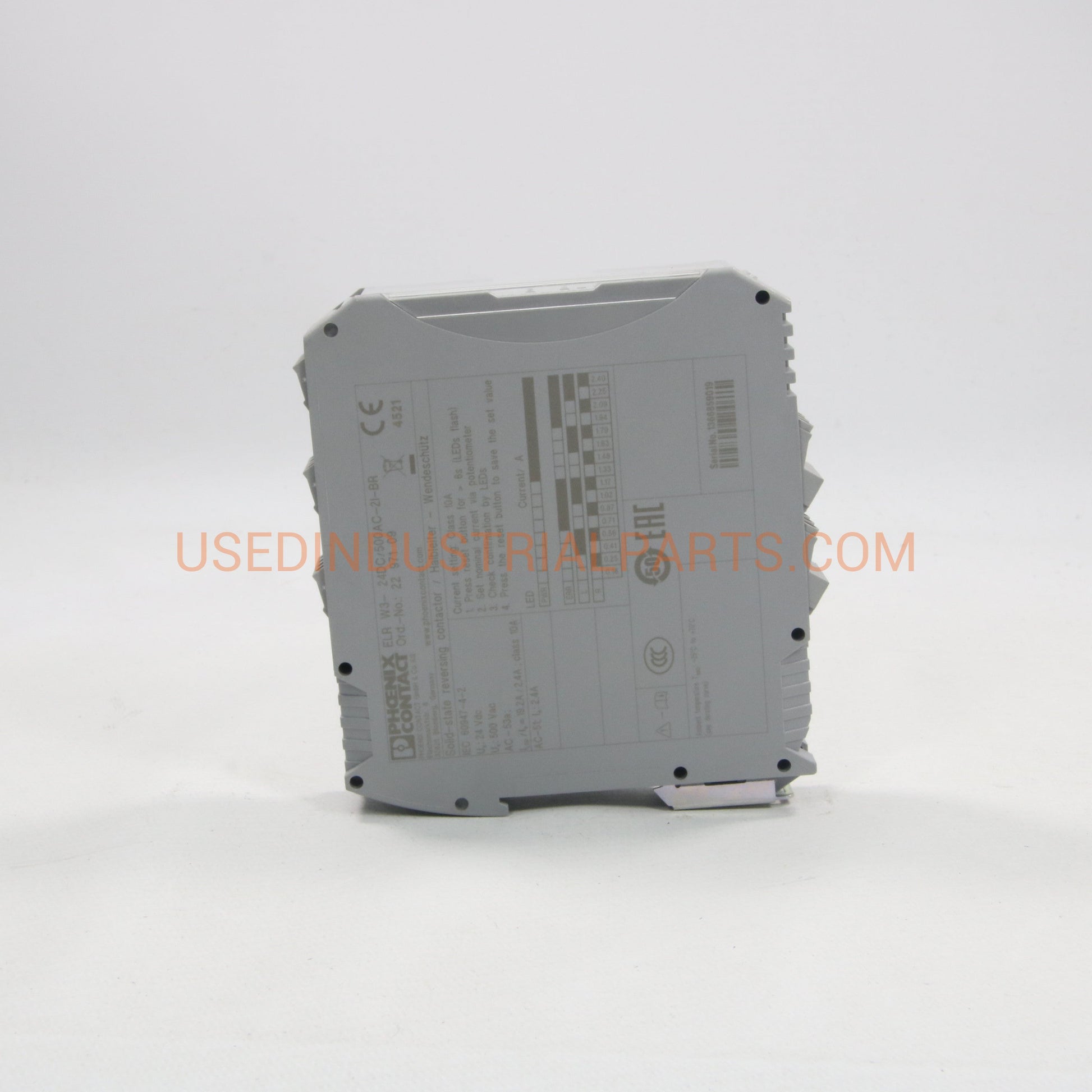 Phoenix Contact ELR W3-24DC/500AC-2I-BR Hybrid Motor Starter-Hybrid Motor Starter-AC-07-02-Used Industrial Parts