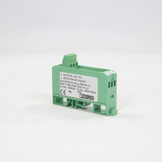 Phoenix Contact EMG 17-REL/KSR-24/21-21 Relay Module-Relay-AB-04-08-Used Industrial Parts