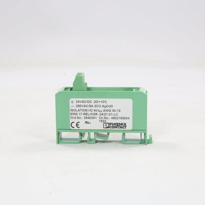 Phoenix Contact EMG 17-REL/KSR-24/21-21 Relay Module-Relay Module-Used Industrial Parts