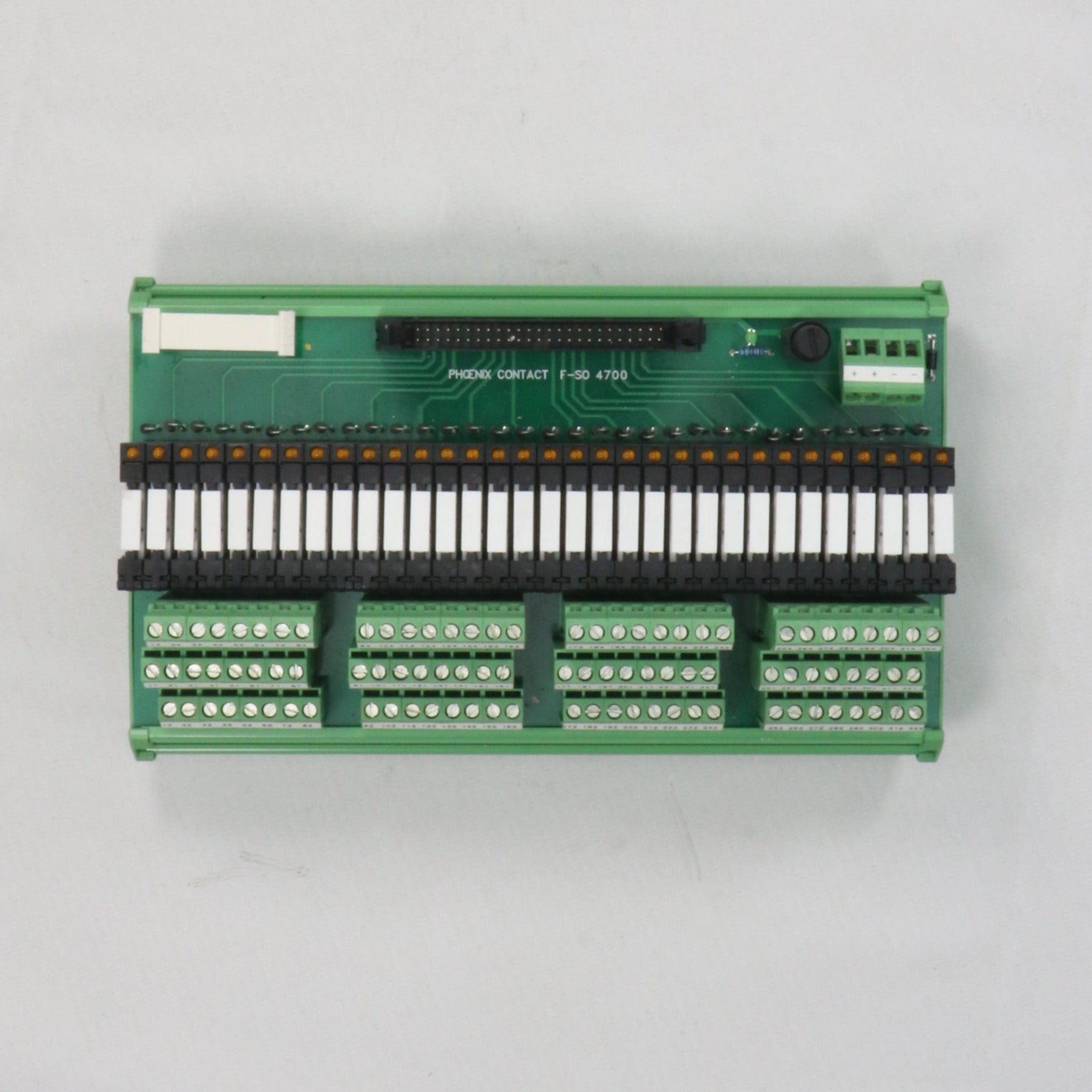 Phoenix Contact F-SO 4700 Relay Module-Relay Module-Used Industrial Parts