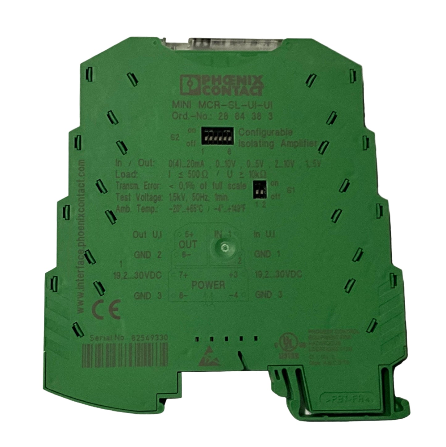 Phoenix Contact MINI MCR-SL-UI-UI-NC Signal Conditioner-Signal Conditioner-Used Industrial Parts