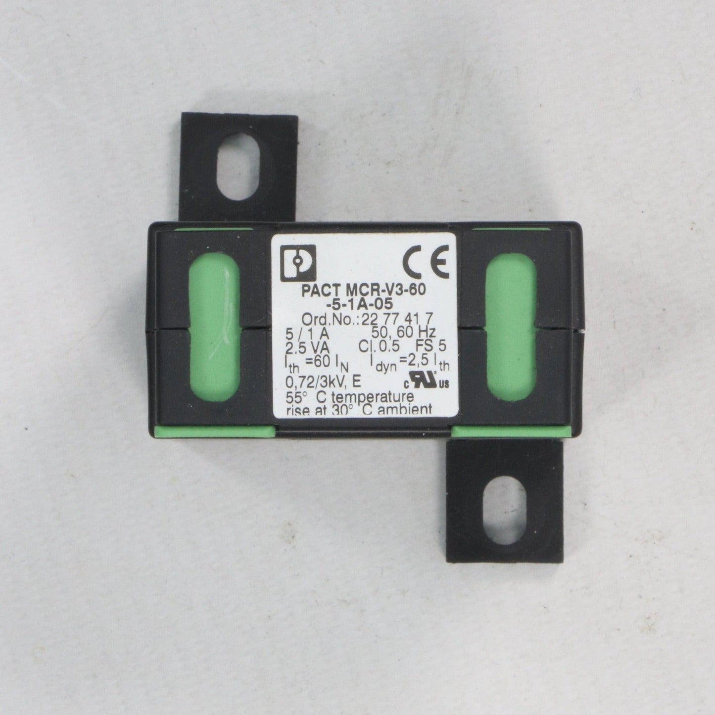 Phoenix Contact PACT MCR-V3-60-5-1A-05 Current Transformer-Current Transformer-Used Industrial Parts