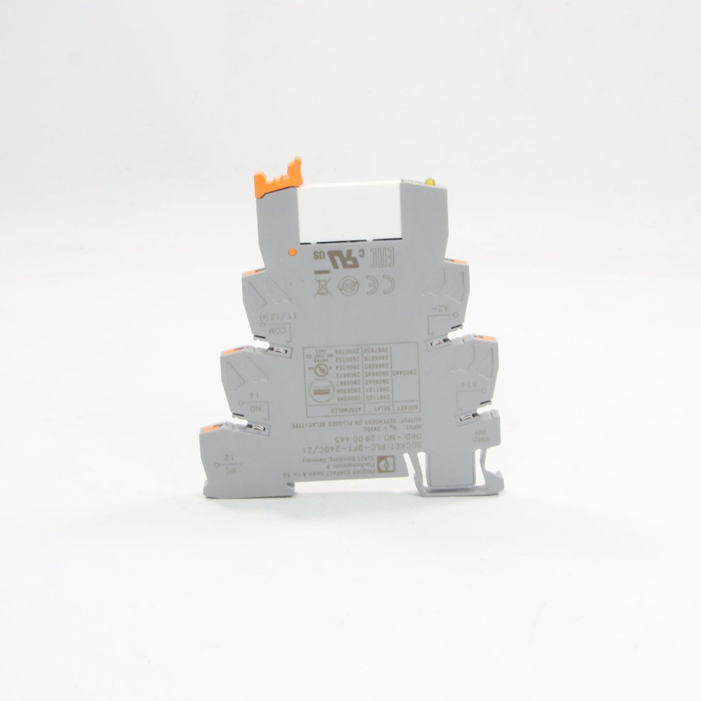 Phoenix Contact PLC-BPT-24DC/21 Relay Base & Single Relay-Relay Base & Relay-Used Industrial Parts