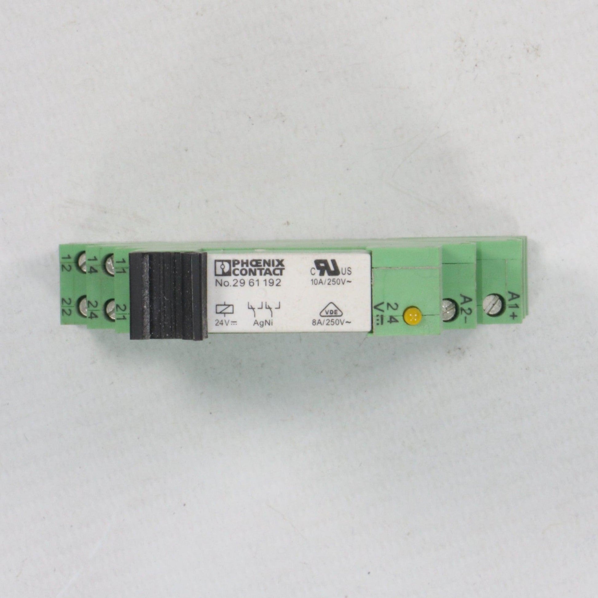 Phoenix Contact PLC-BSC-24DC/21-21 Relay Base & Single Relay-Relay Base & Relay-AC-06-02-Used Industrial Parts