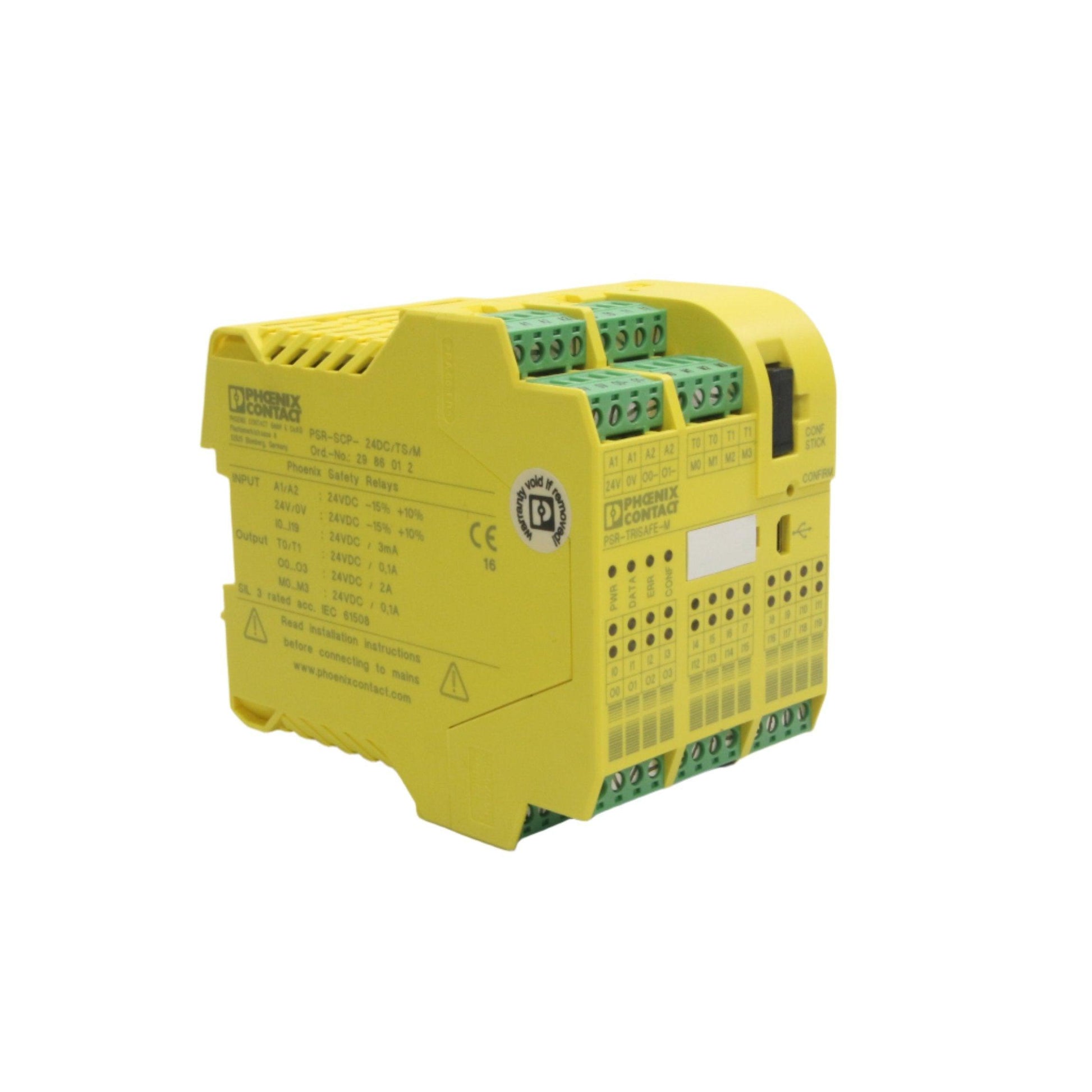 Phoenix Contact PSR SCP 24DC TS M Safety Relay-Safety Relay-Used Industrial Parts