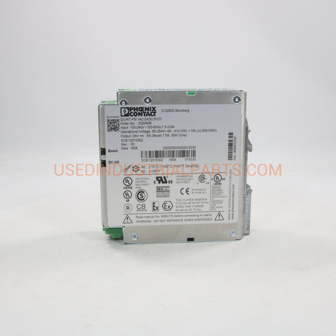 Image of Phoenix Contact QUINT-PS/1AC/24DC/5/CO Power Supply-Power Supply-AE-04-06-06-Used Industrial Parts