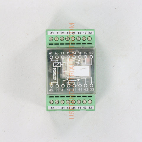 Image of Phoenix Contact Relay Base/Omron Relay 45-RELS/IR1-G24-Relay-AB-04-08-Used Industrial Parts