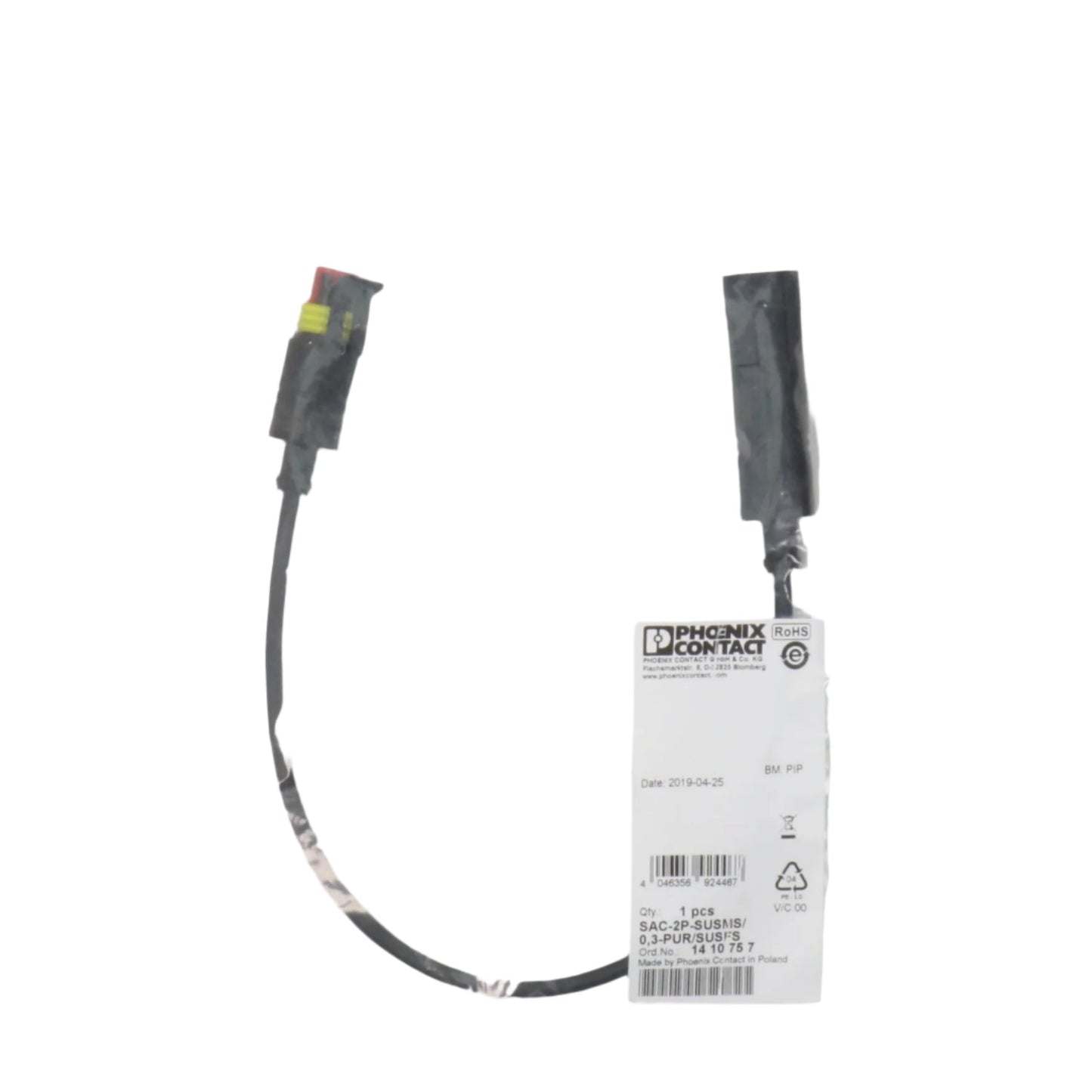 Phoenix Contact SAC 2P SUSMS 03 PUR SUSFS Sensor Actuator Cable-Sensor/Actuator Cable-Used Industrial Parts