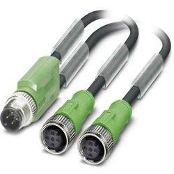 Phoenix Contact SAC-3P-M12Y/2X1,5-PUR/M12FS B Sensor Actuator Cable 1.5m-Sensor/Actuator Cable-Used Industrial Parts