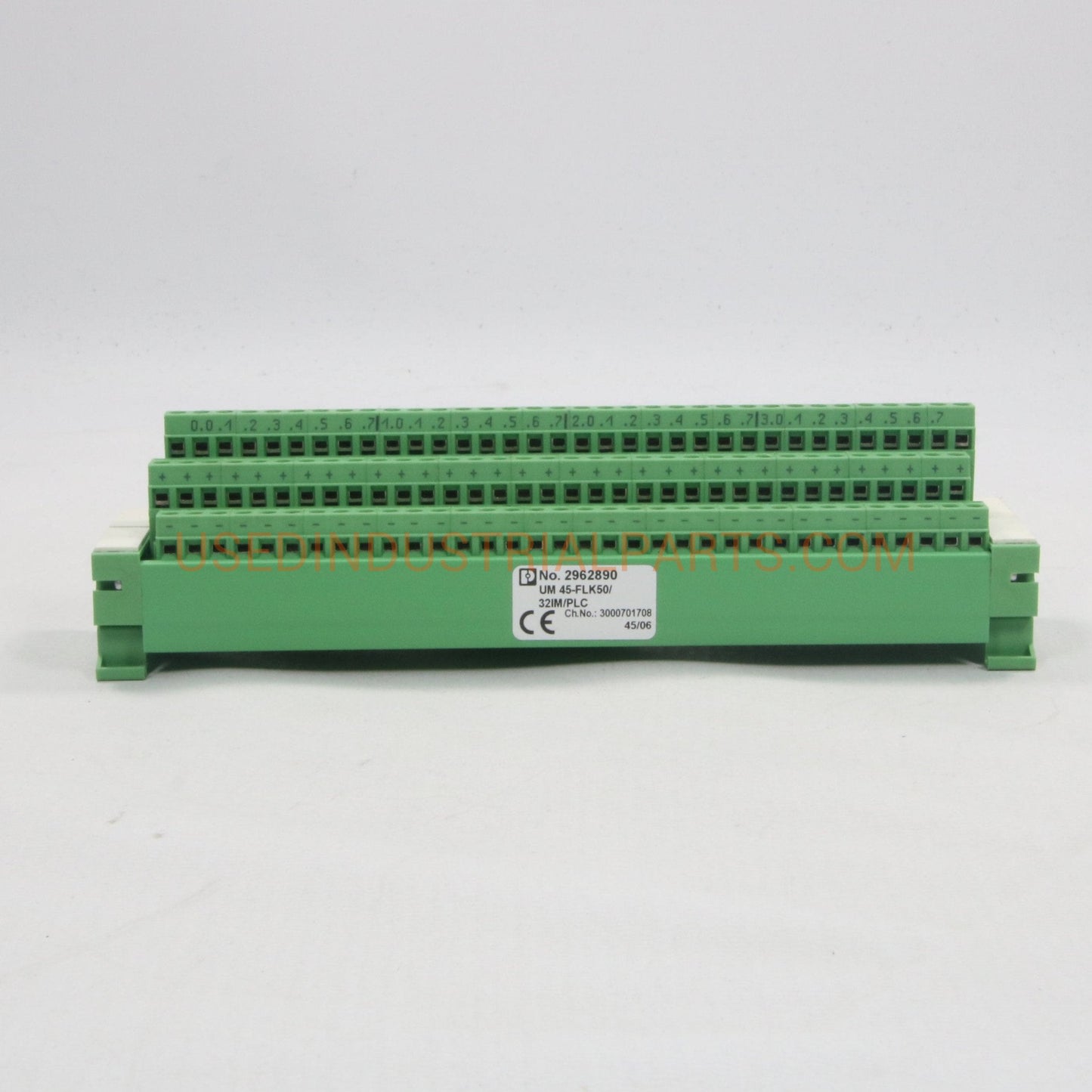 Phoenix Contact UM 45 FLK50 32IM PLC Module-Initiator Module-AE-05-03-05-Used Industrial Parts