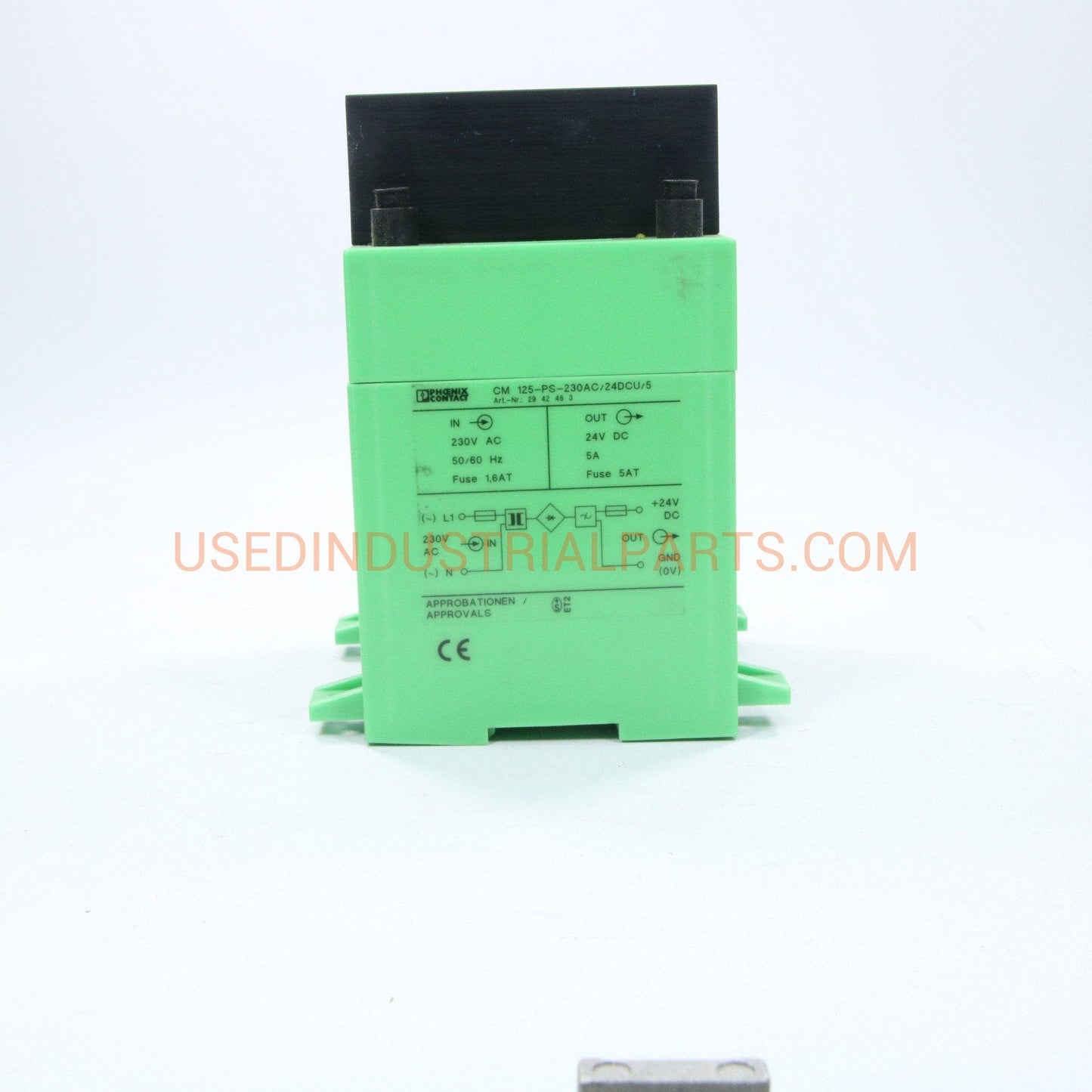 Phoenix Contact. Power Supply CM 125-PS-230AC/24DC-Power Supply-AB-03-04-Used Industrial Parts