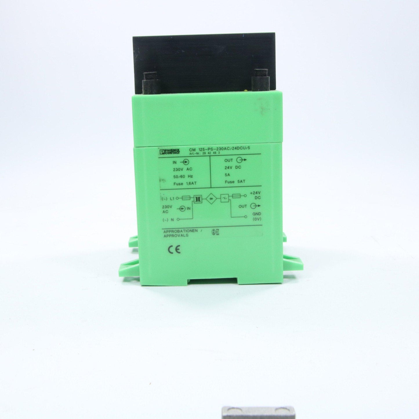 Phoenix Contact. Power Supply CM 125-PS-230AC/24DC-Power Supply-Used Industrial Parts