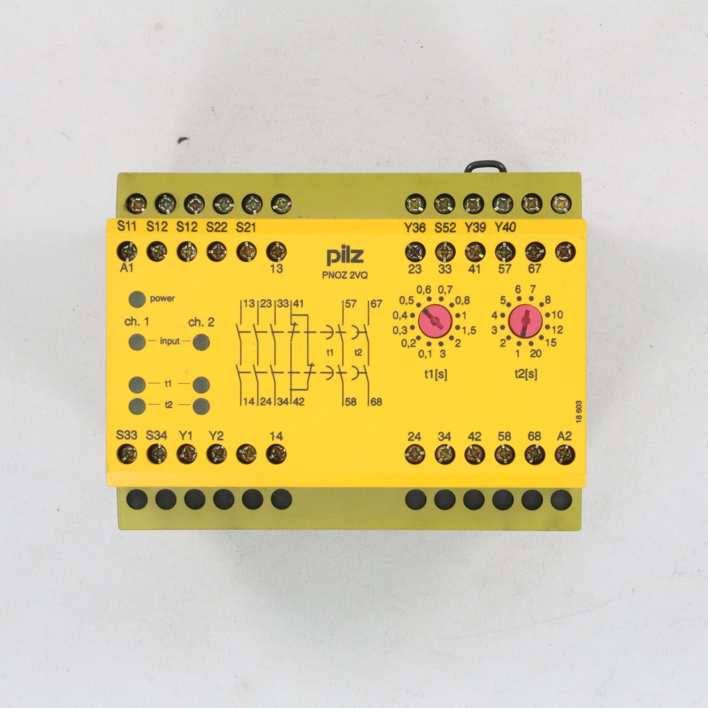 Pilz PNOZ 2VQ Safety Relay 774013-Safety Relay-Used Industrial Parts