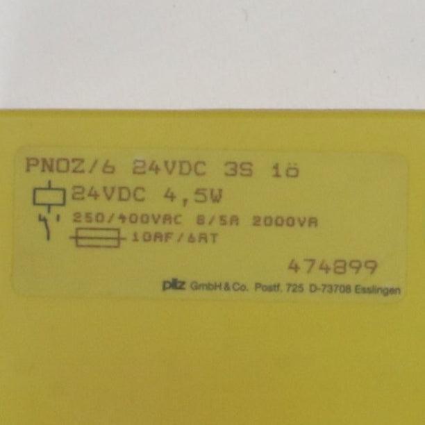 Pilz PNOZ 6 Safety Relay-Safety Relay-Used Industrial Parts