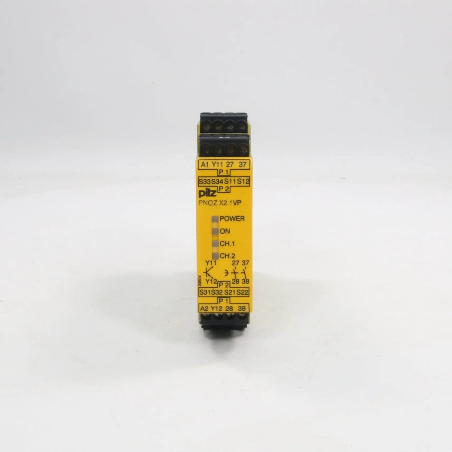 Pilz PNOZ X2 1 VP 075 24VDC 1so 2n o flx Safety Relay - 777600-Safety Relay-Used Industrial Parts