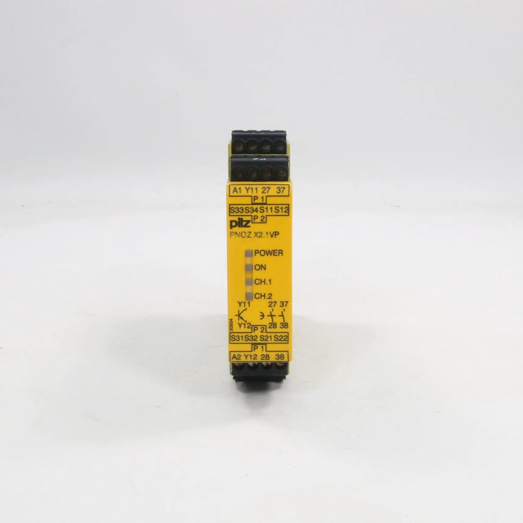 Pilz PNOZ X2 1 VP 075 24VDC 1so 2n o flx Safety Relay - 777600-Safety Relay-Used Industrial Parts