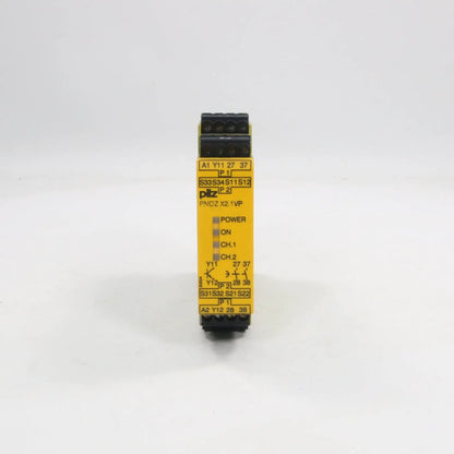 Pilz PNOZ X2 1 VP 075 24VDC 1so 2n o flx Safety Relay - 777600-Safety Relay-Used Industrial Parts