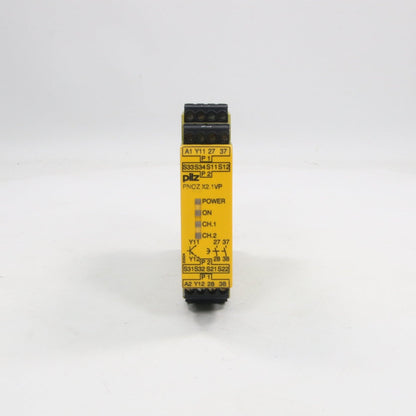 Pilz PNOZ X2 1 VP 075 24VDC 1so 2n o flx Safety Relay-Safety Relay-Used Industrial Parts