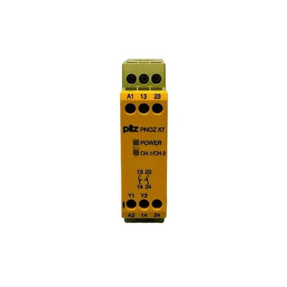 Pilz PNOZ X7 24VACDC 2n/o Safety Relay - 774059-Safety Relay-Used Industrial Parts