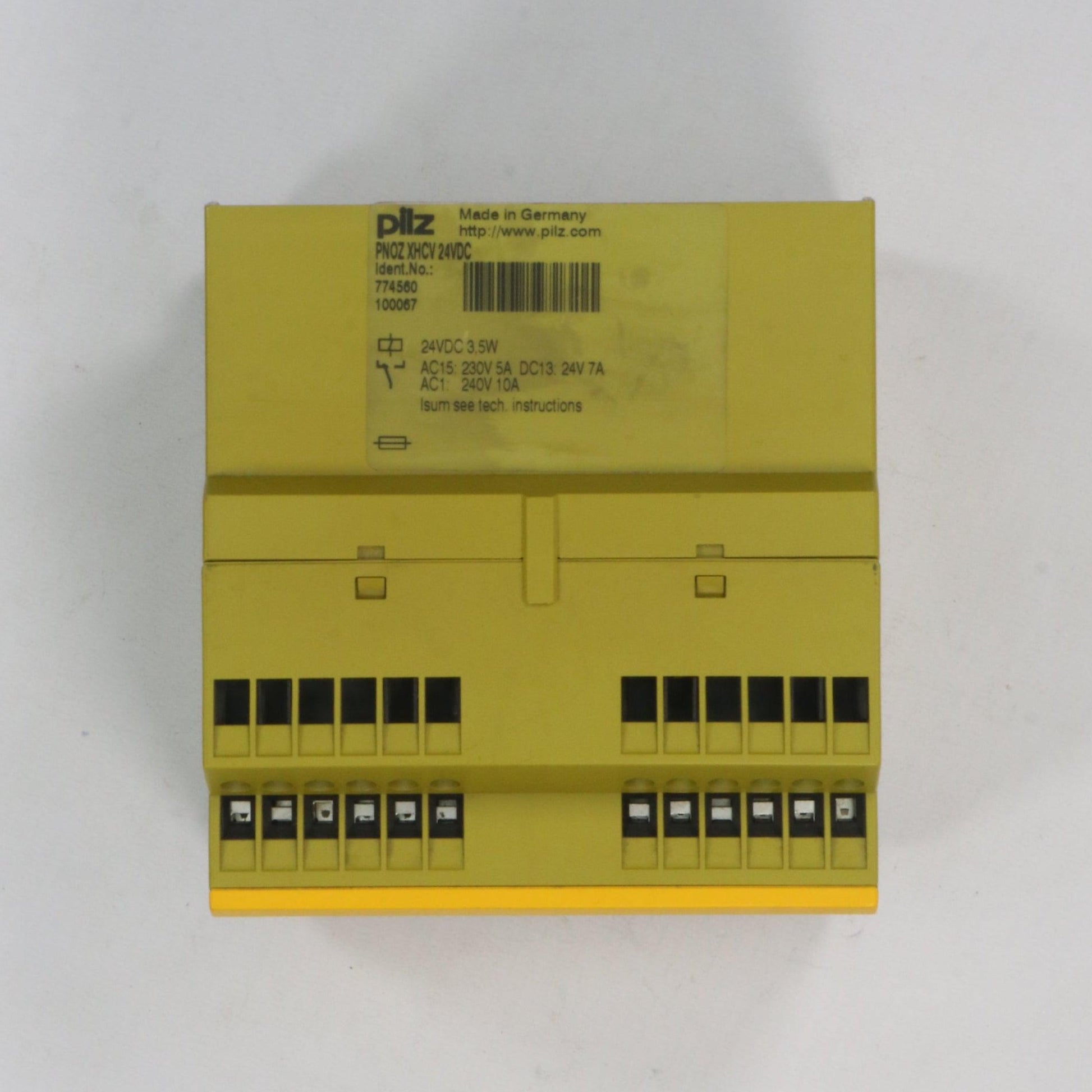Pilz PNOZ XHCV 774560 Safety Relay-Safety Relay-Used Industrial Parts