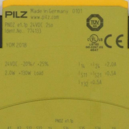 Pilz PNOZ e1 1p Safety Relay 774133-Safety Relay-Used Industrial Parts