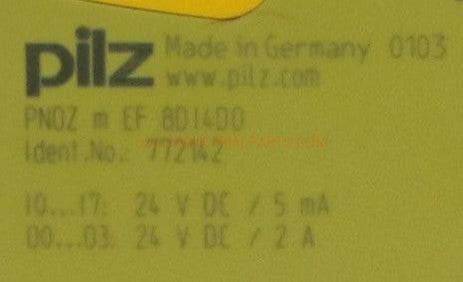 Pilz PNOZ m EF 8D14D0 Digital Input/Output Module-Expandable Controller-AC-06-05-Used Industrial Parts