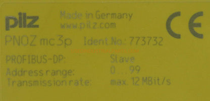 Pilz PNOZ mc3p Profibus-DP-Communication Module-AB-05-08-Used Industrial Parts