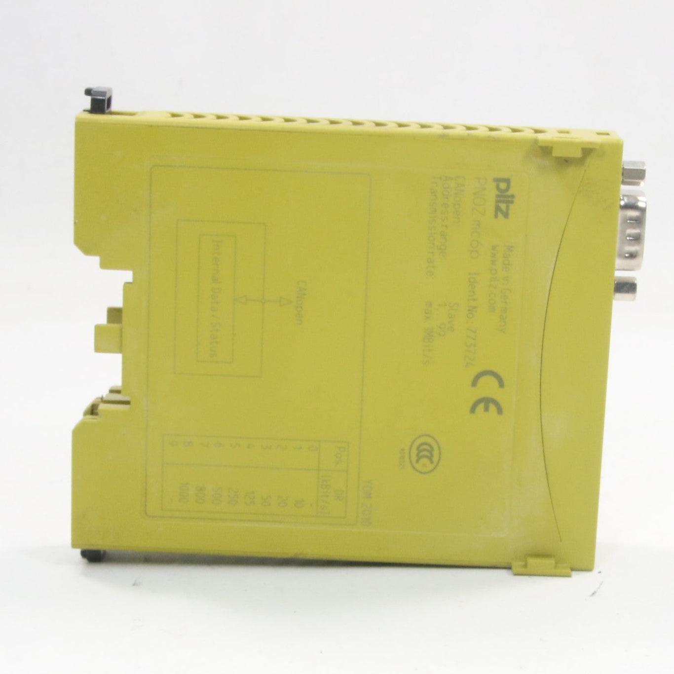 Pilz PNOZ mc6p Fieldbus Module-Fieldbus Expansion Module-Used Industrial Parts