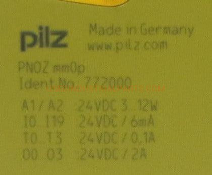 Pilz PNOZ mm0p Basic Unit-Controller-AC-06-05-Used Industrial Parts