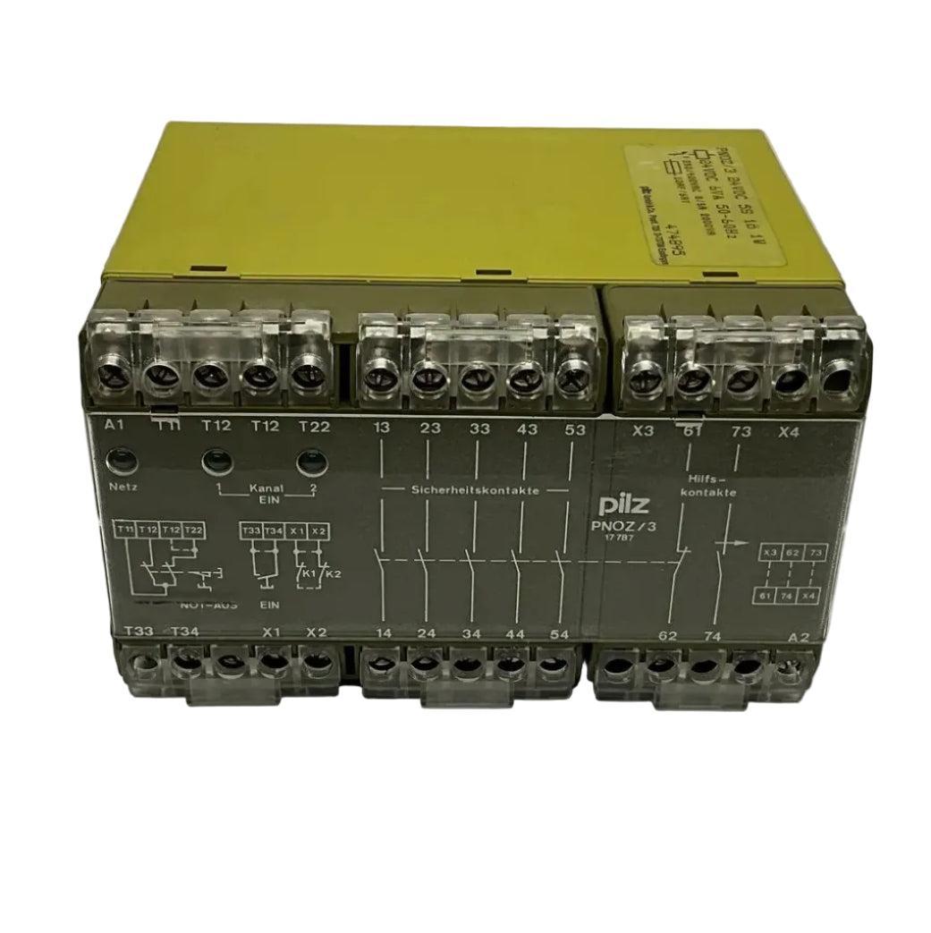 Pilz PNOZ/3 24 VDC Safety Relay - 474895-Safety Relay-Used Industrial Parts