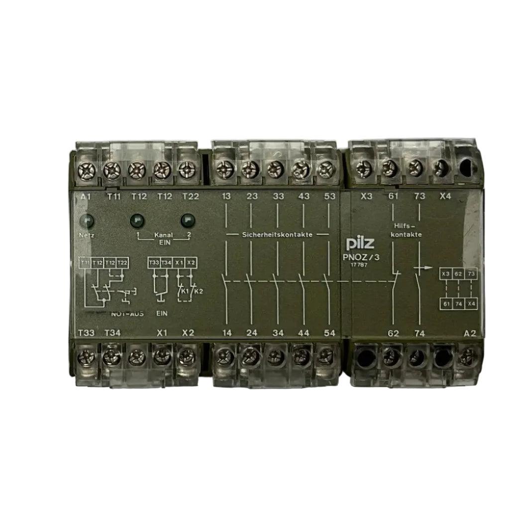 Pilz PNOZ/3 24 VDC Safety Relay - 474895-Safety Relay-Used Industrial Parts