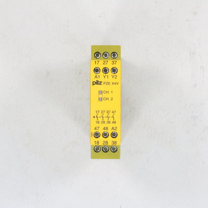 Pilz PZE X4V 774583 Safety Relay-Safety Relay-Used Industrial Parts