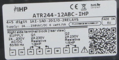 Pixsys IHP ATR244-12ABC-IHP Temperature Controller-Temperature Controller-Used Industrial Parts