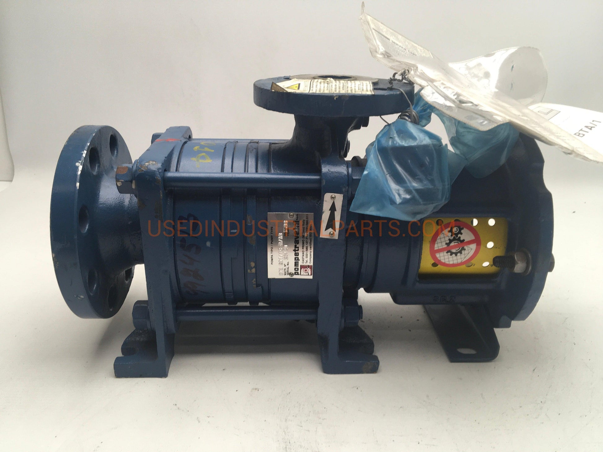 Pompetravaini Centrifugal Pump BTA 291/1C-M/A3-Centrifugal Pump-DB-02-02-Used Industrial Parts