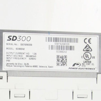 Power Electronics SD300242 Variable Speed Drive-Variable Speed Drive-Used Industrial Parts