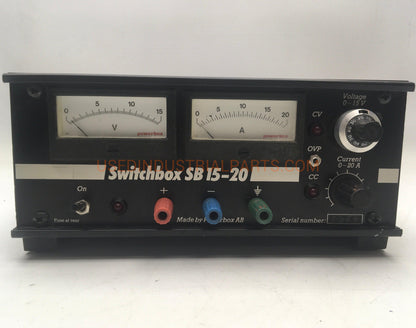 Powerbox AB Switchbox SB15-20 Power Supply-Power Supply-AD-01-03-Used Industrial Parts