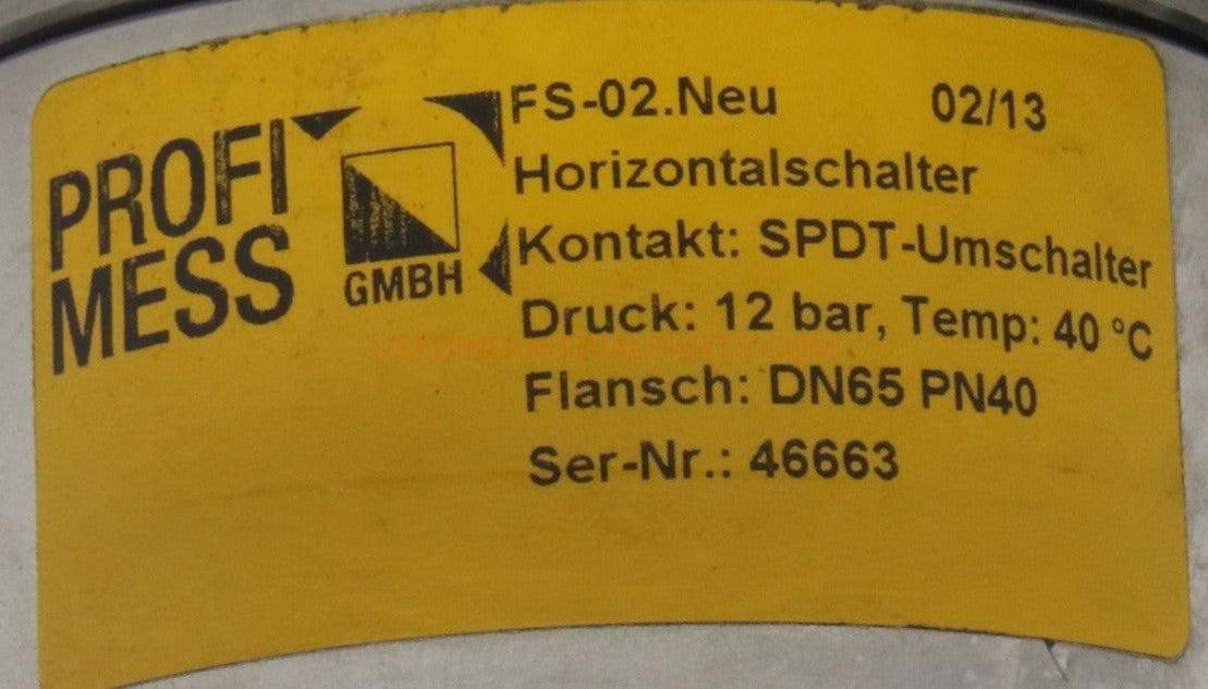 Profimess GmbH FS-02 Horizontal Float Switch-Horizontal Float Switch-DB-02-05-Used Industrial Parts