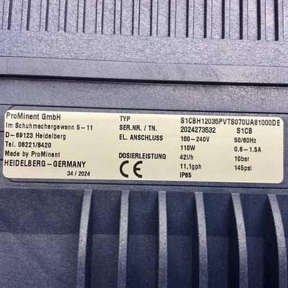 Prominent Sigma S1CB Metering Pump-Metering Pump-Used Industrial Parts