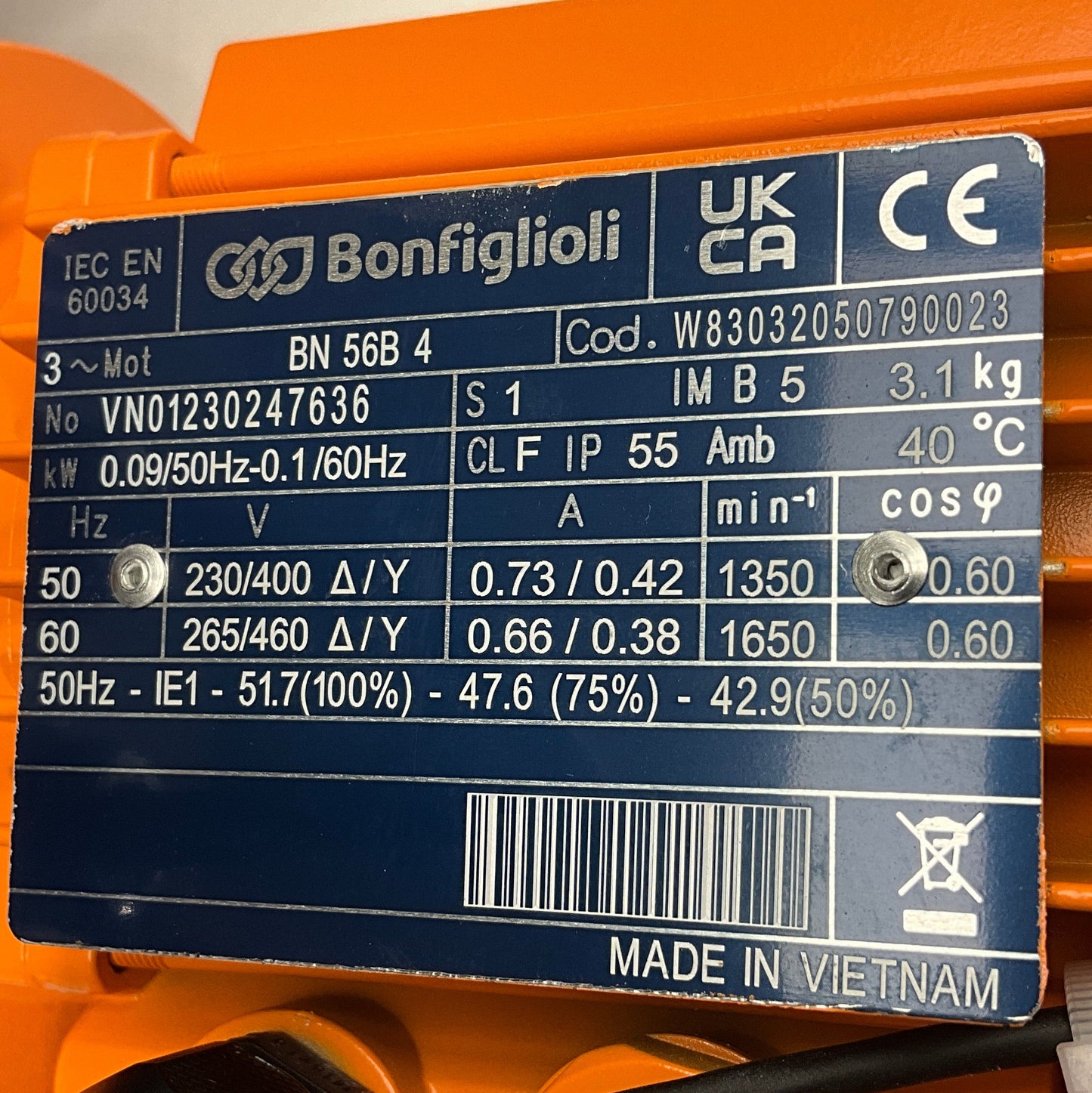 Prominent Sigma S1CB Metering Pump-Metering Pump-Used Industrial Parts