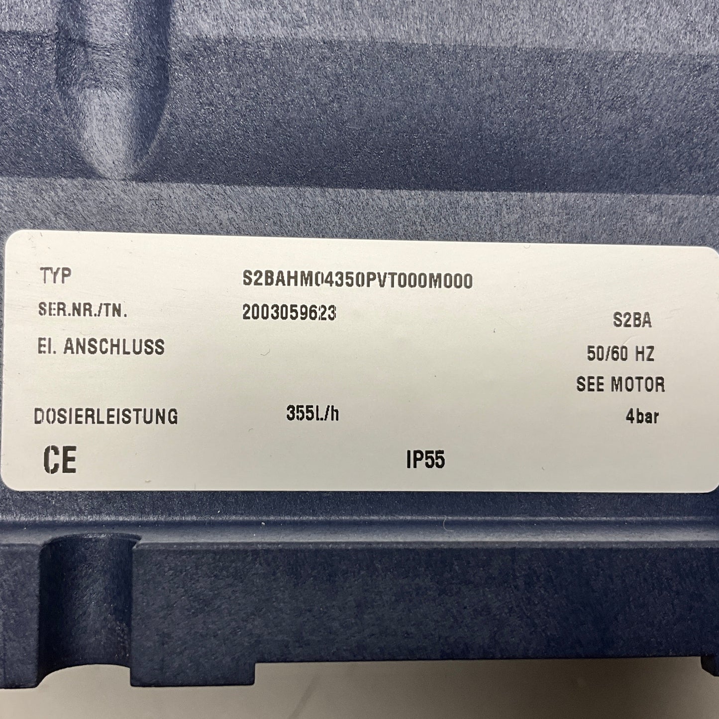 Prominent Sigma S2BA Metering Pump-Metering Pump-Used Industrial Parts