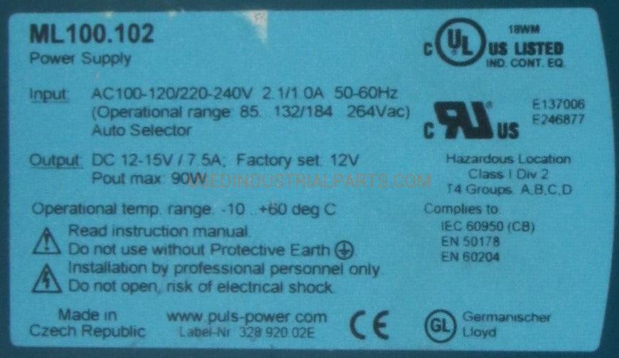 Puls ML100.102 Power Supply-Power Supply-Used Industrial Parts