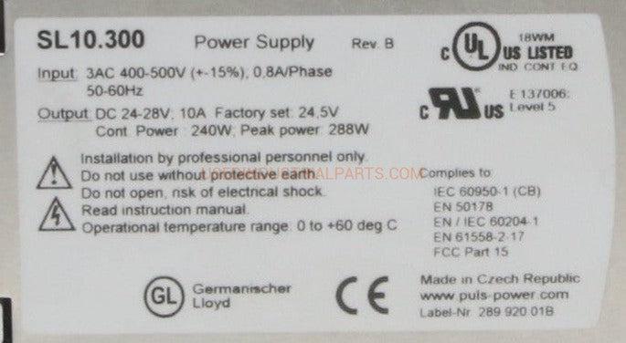 Puls SL10.300 Power Supply-Power Supply-AE-01-03-Used Industrial Parts